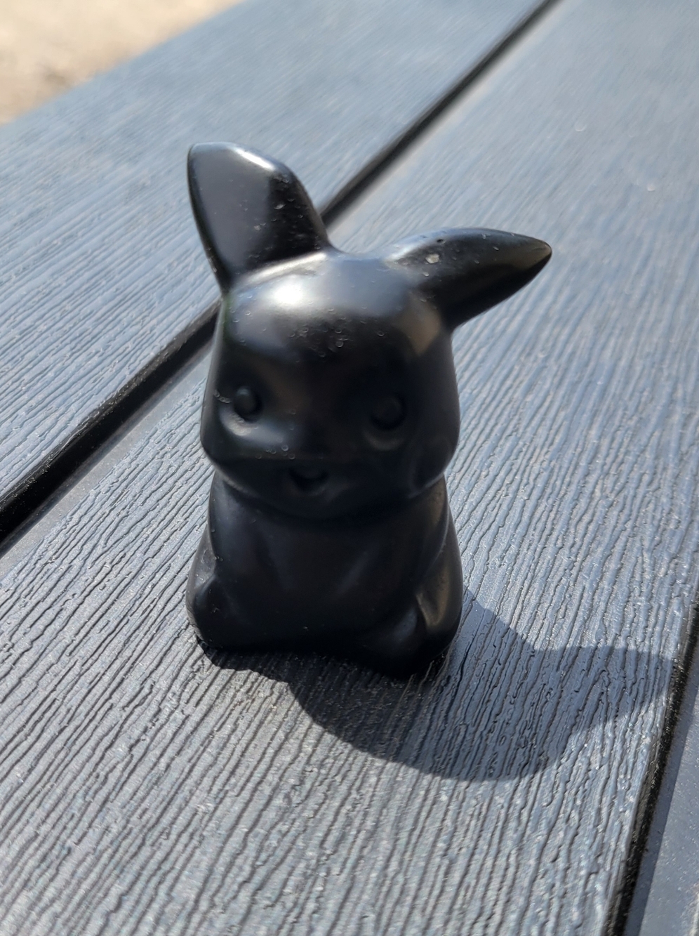 Black Obsedian Crystal Pikachu Pokemon